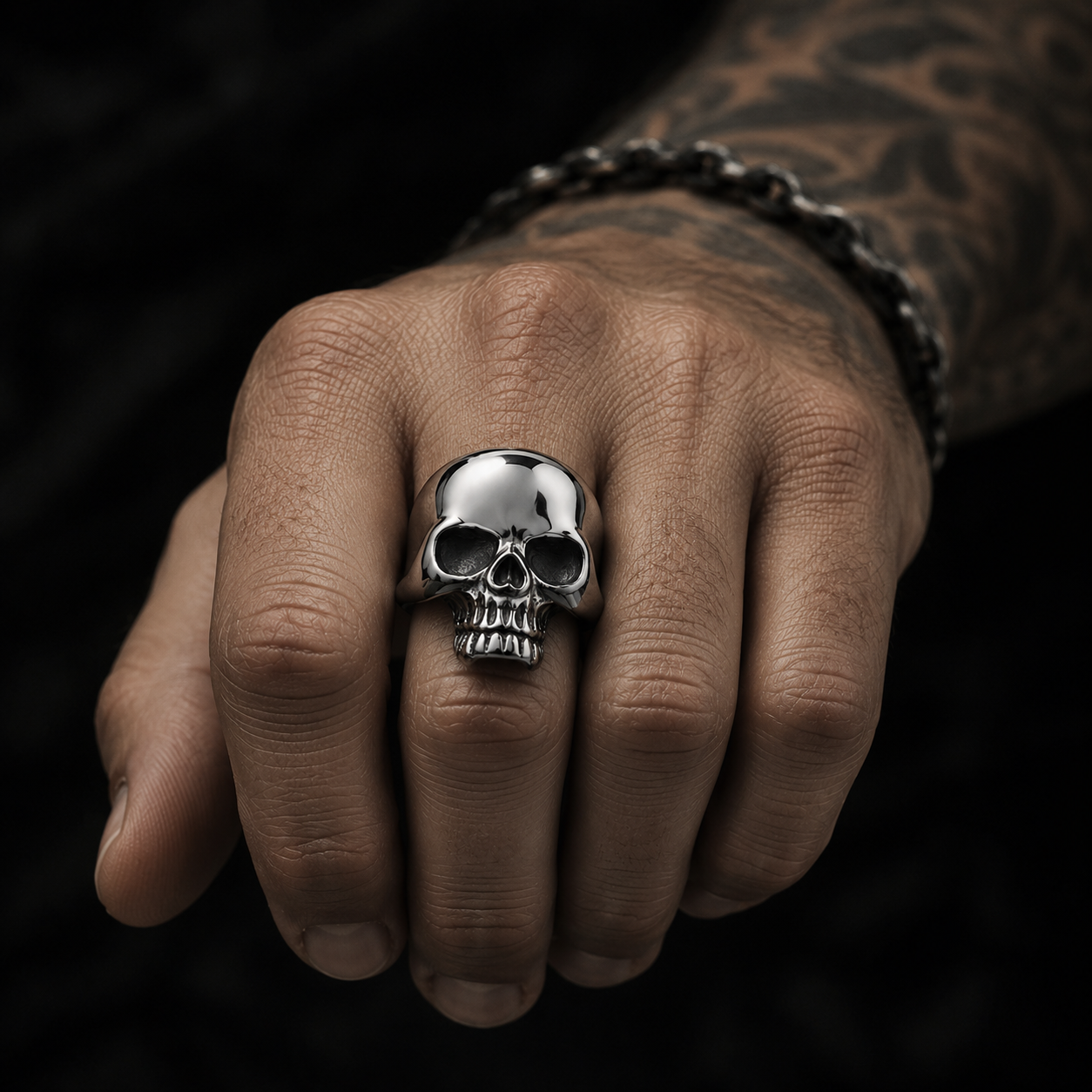 Anel Skull Vanguard