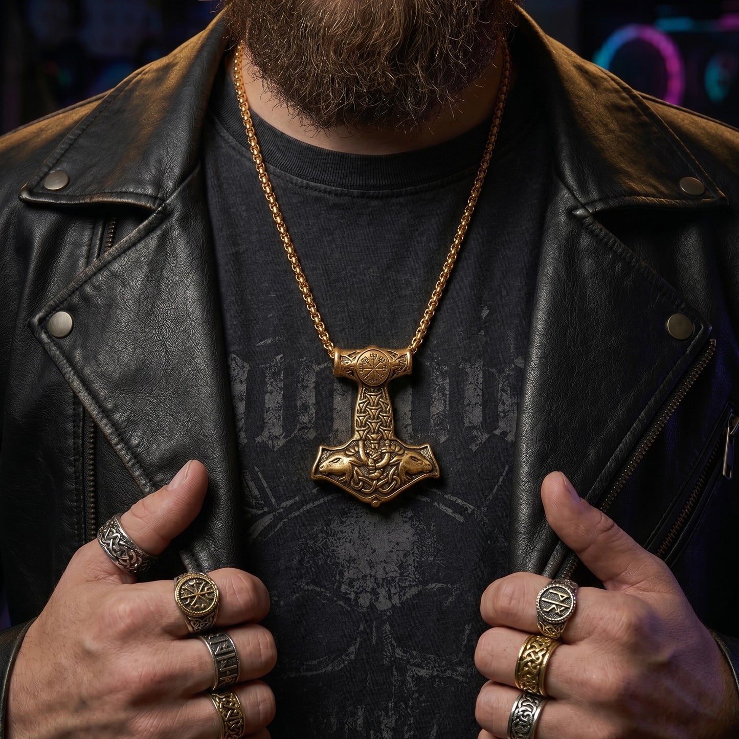 Colar Martelo de Thor