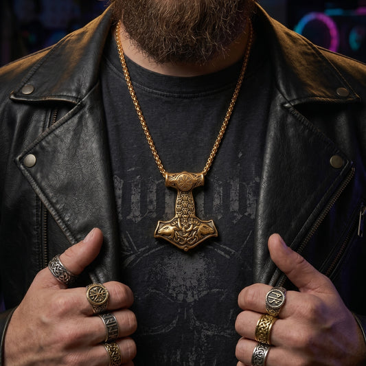 Colar Martelo de Thor