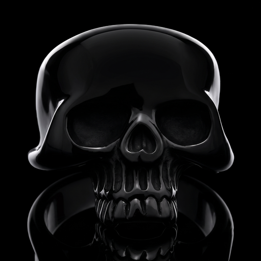 Anel Black Skull